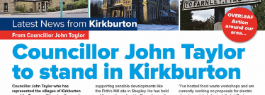 Cllr John Taylor shares his April newsletter